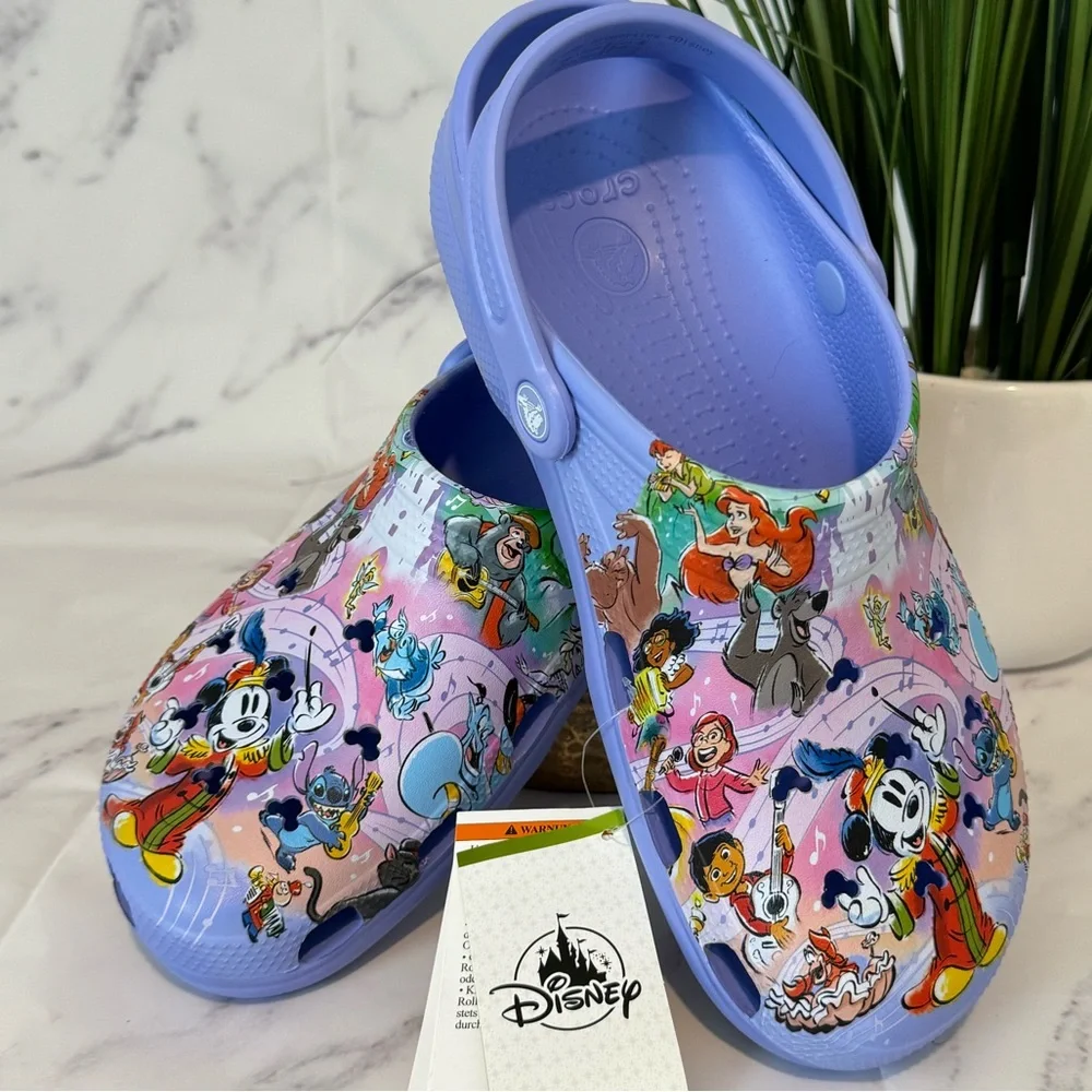 NWT Disney 100 Moments Special Edition Crocs Men’s size 10 REDUCED SHIPPING - Picture 4 of 6